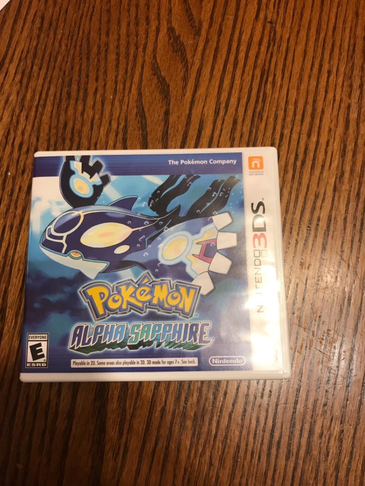 Pokemon Alpha Sapphire | Box only | Nintendo 3DS