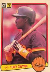 Tony Gwynn #598 Baseball Cards 1983 Donruss Prices