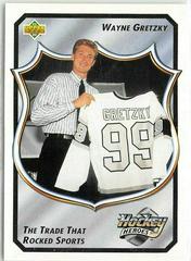 The Trade That Rocked Sports #15 Hockey Cards 1992 Upper Deck Wayne Gretzky Heroes Prices