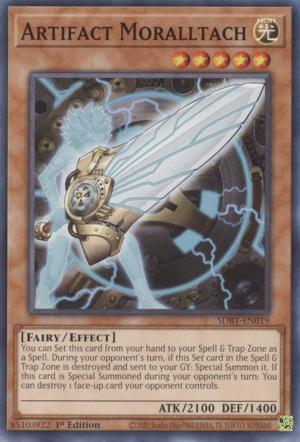 Artifact Moralltach SDBT-EN019 YuGiOh Structure Deck: Beware of Traptrix