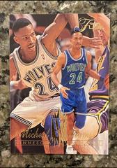 Michael Williams #92 Basketball Cards 1994 Flair Prices