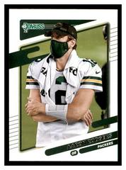 Aaron Rodgers [No Helmet Jersey Number] #155 Football Cards 2021 Panini Donruss Prices