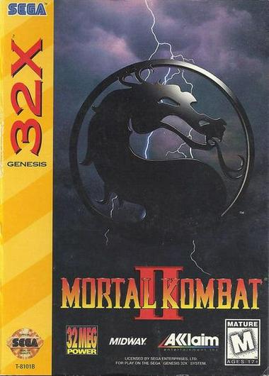 Mortal Kombat II Cover Art
