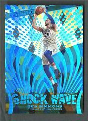 Ben Simmons [Cubic] Basketball Cards 2018 Panini Revolution Shock Wave Prices