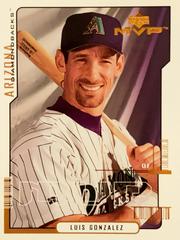 Luis Gonzalez #65 Baseball Cards 2000 Upper Deck MVP Prices
