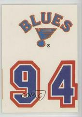 St. Louis Blues Hockey Cards 1987 Topps Stickers Prices