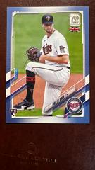 Bailey Ober Blue #38 Baseball Cards 2021 Topps UK Edition Prices