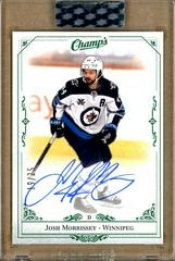 Josh Morrissey [Green] Hockey Cards 2020 Upper Deck Clear Cut Champs Autographs Prices