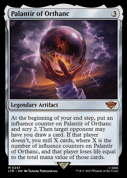Palantir Of Orthanc #247 Prices | Magic Lord Of The Rings | Magic Cards
