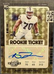 Alex Leatherwood [Autograph Gold Vinyl] #149 Football Cards 2021 Panini Contenders Optic Prices