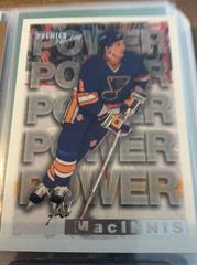 Al Macinnis [power at the point] #488 Hockey Cards 1994 Topps OPC Premier Prices