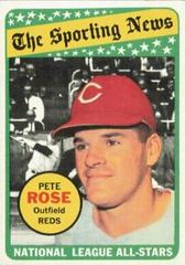 Pete Rose [All Star] #424 Baseball Cards 1969 Topps Prices