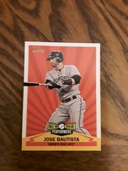 Jose Bautista #NAPJB Baseball Cards 2012 Topps Heritage New Age Performers Prices