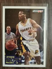 Byron Scott #300 Basketball Cards 1993 Fleer Prices