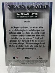 Back Of Card | Ke'Bryan Hayes Baseball Cards 2022 Topps Stars of MLB