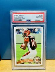 A.J. Green [Looking Left Gold] #151 Football Cards 2011 Topps Prices