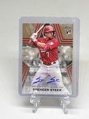Spencer Steer [Gold] #BSA-SS Baseball Cards 2023 Topps Series 2 Stars Autographs Prices