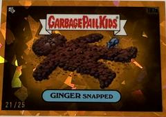 GINGER Snapped [Orange] #187a Garbage Pail Kids 2022 Sapphire Prices