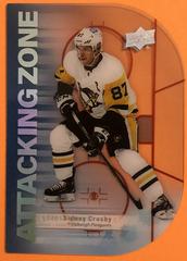 Sidney Crosby #AZ-16 Hockey Cards 2022 Upper Deck Attacking Zone Prices