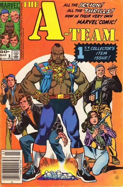 The A-Team [Newsstand] #1 (1984) Comic Books The A-Team