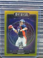 John Elway [Gold] Football Cards 2021 Panini Donruss Optic Mythical Prices