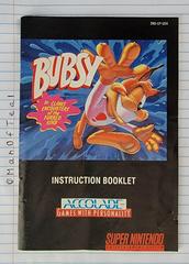 Manual  | Bubsy Super Nintendo