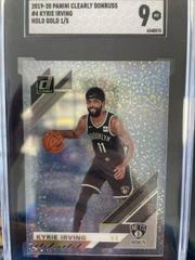 Kyrie Irving [Holo Gold] Basketball Cards 2019 Panini Clearly Donruss Prices