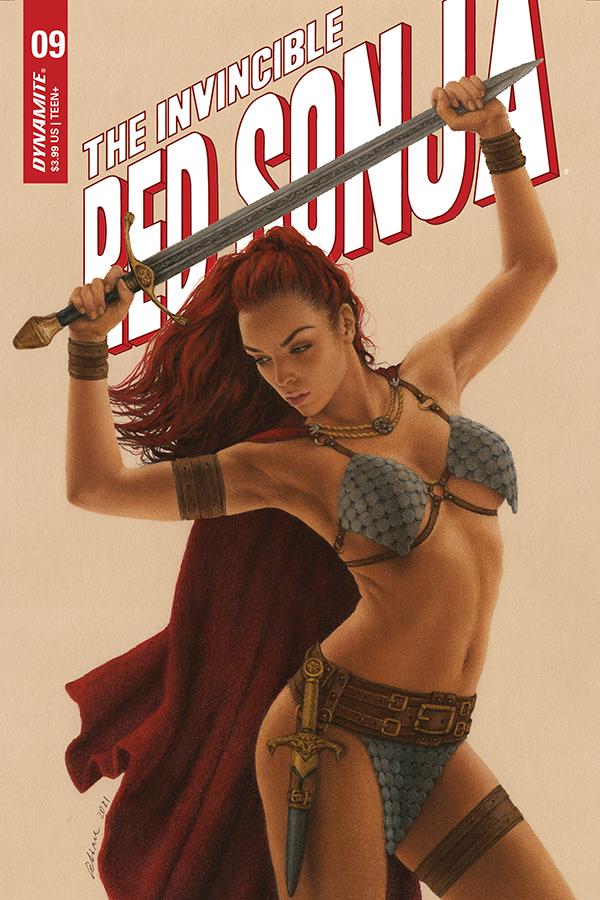 The Invincible Red Sonja [Celina] #9 (2022) Comic Books Invincible Red Sonja