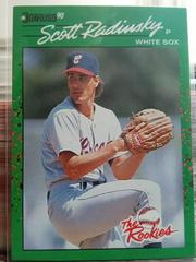 Scott Radinsky #40 Baseball Cards 1990 Panini Donruss Rookies Prices