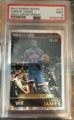 LeBron James [Holo Artist Proof] #117 Basketball Cards 2014 Panini Hoops Prices