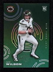 Zach Wilson [Green] Football Cards 2021 Panini Chronicles Dynagon Rookies Prices