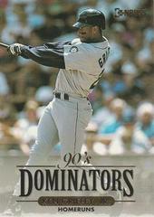 Ken Griffey Jr #9 Baseball Cards 1994 Donruss Dominators Prices