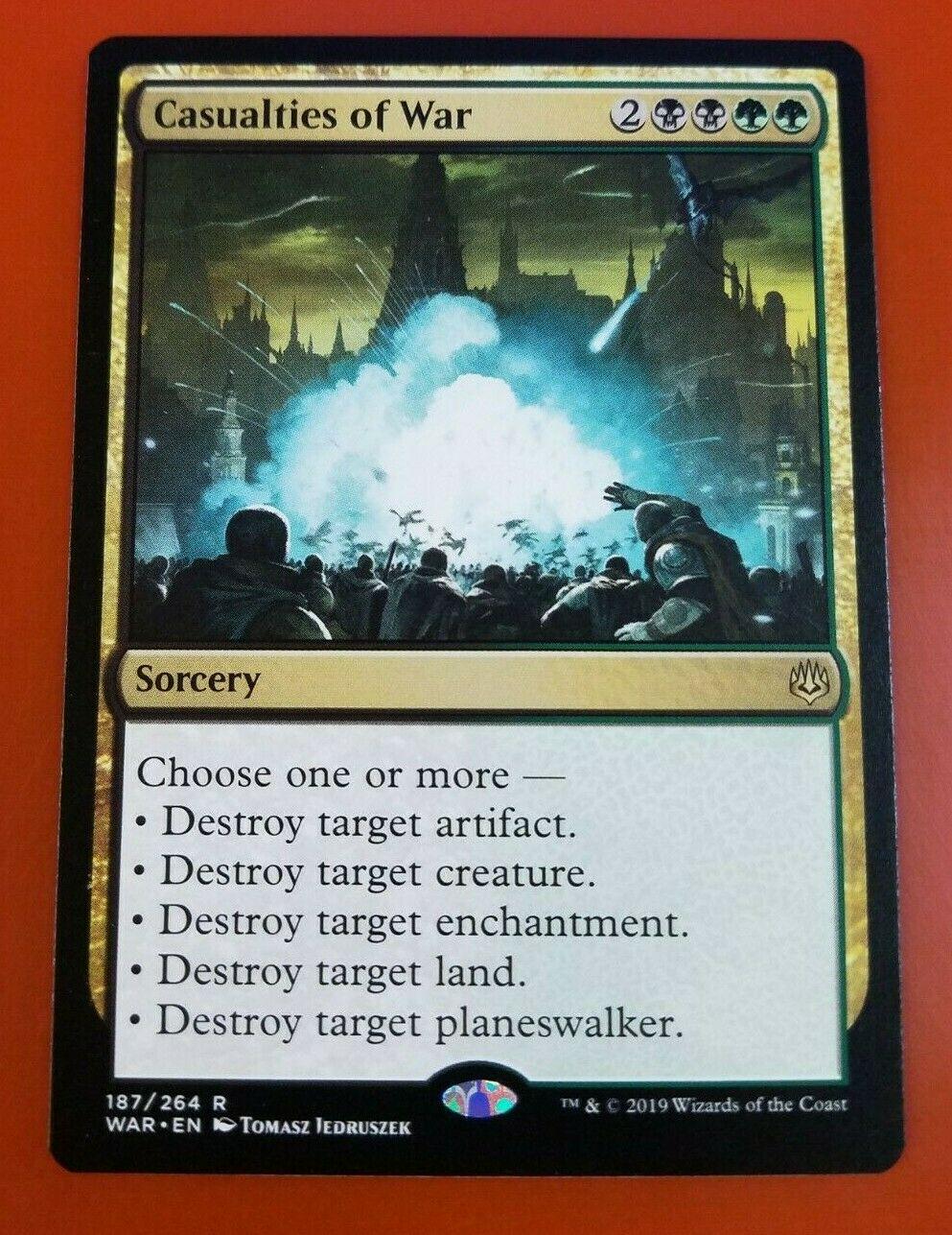 Casualties of War Prices Magic War of the Spark Magic Cards