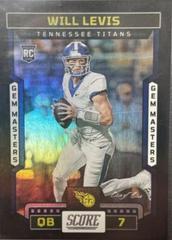 Will Levis [Gem Masters] #303 Football Cards 2023 Panini Score Prices