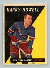 Harry Howell Hockey Cards 1958 Topps Prices