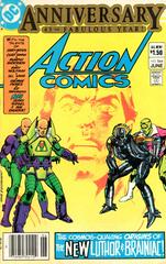Action Comics [Newsstand] #544 (1983) Comic Books Action Comics Prices