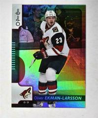 Oliver Ekman Larsson [Black Rainbow Foil] Hockey Cards 2017 O Pee Chee Prices