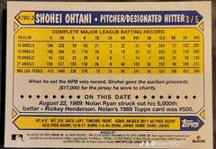 Shohei Ohtani Out If 5 Short Print Rare Red  | Shohei Ohtani [Red] Baseball Cards 2022 Topps Chrome 1987
