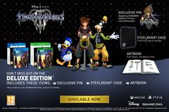 'Content' | Kingdom Hearts III [Deluxe Edition] PAL Playstation 4