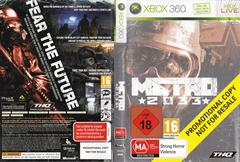 Full Artwork | Metro 2033 [Not for Resale] PAL Xbox 360