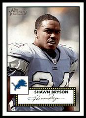 Shawn Bryson #257 Football Cards 2006 Topps Heritage Prices