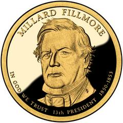 2010 D [MILLARD FILLMORE] Coins Presidential Dollar Prices
