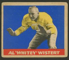 Al 'Whitey' Wistert Football Cards 1949 Leaf Prices
