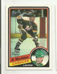 Al MacAdam #324 Hockey Cards 1984 O-Pee-Chee Prices