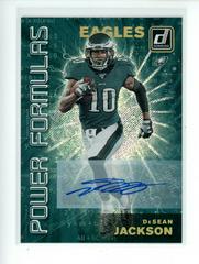 DeSean Jackson Football Cards 2019 Donruss Power Formulas Autographs Prices