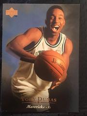 Tony Dumas #16 Basketball Cards 1995 Upper Deck Prices