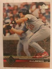 Andy Benes #465 Baseball Cards 1997 Upper Deck Prices