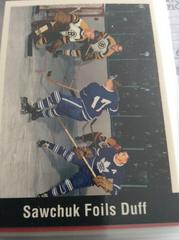 Sawchuk foils Duff #167 Hockey Cards 1994 Parkhurst Missing Link Prices