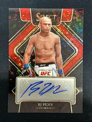 BJ Penn [Disco] Ufc Cards 2022 Panini Select UFC Signatures Prices