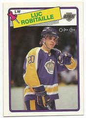 Luc Robitaille #124 Hockey Cards 1988 O-Pee-Chee Prices